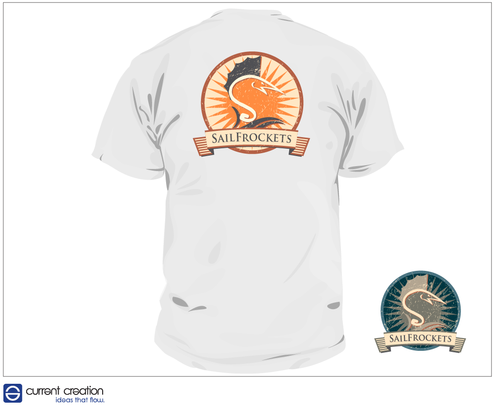 Diseño de Camiseta por Current Creation para Sail Frockets | Diseño #1538617