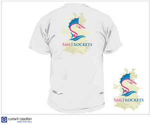 T-shirt Design by Current Creation for Sail Frockets | Design: #1540733
