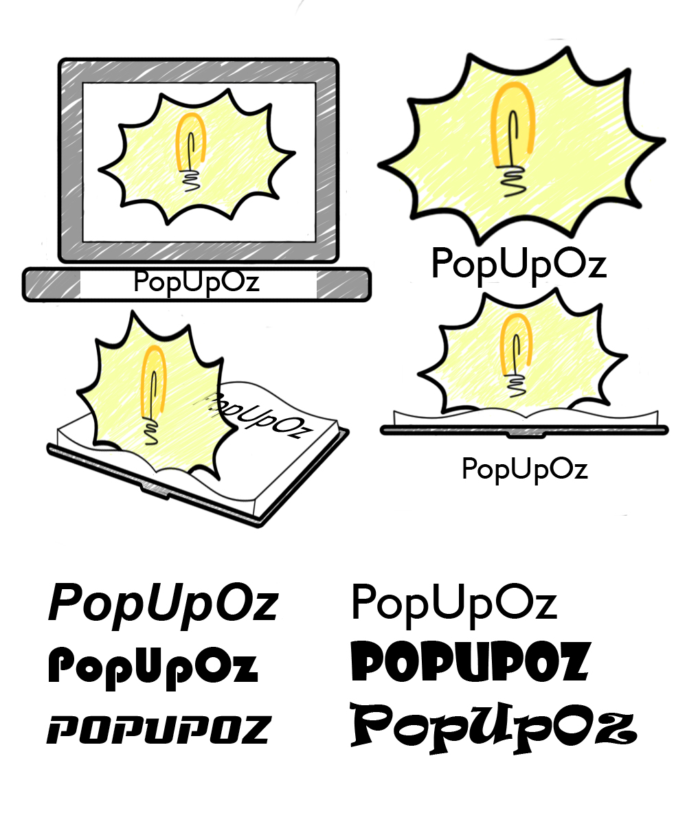 Logo Design by Mira Fenice for Popupoz | Design #1523872