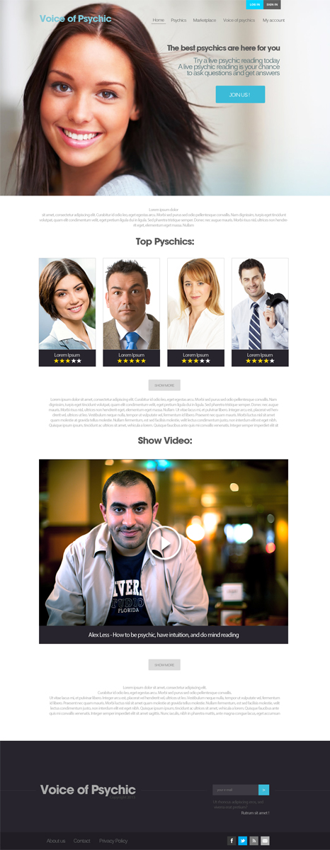 Web Design par Jakub Dobek pour ce projet | Design #1537325