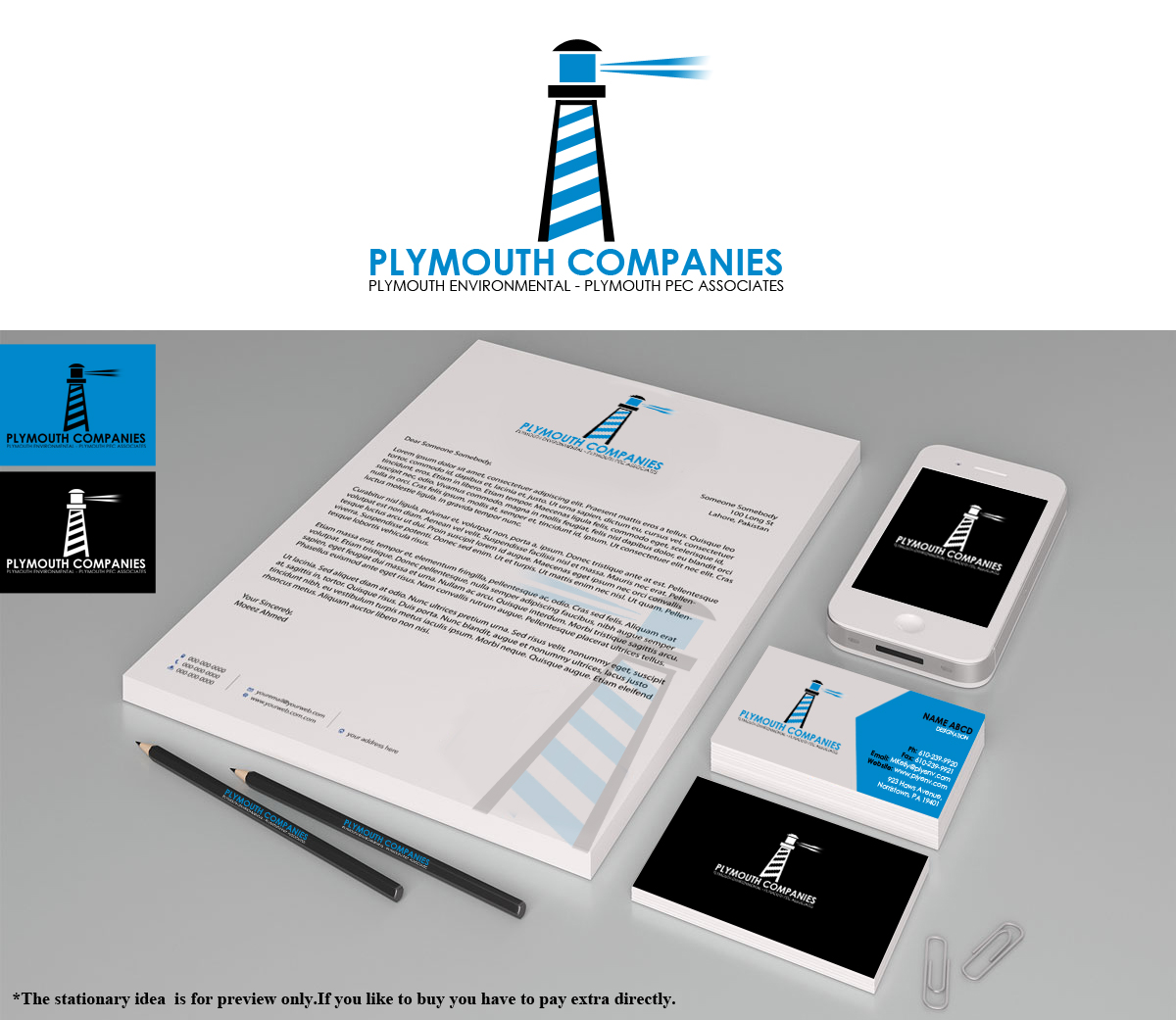 Logo Design by Moustache-Graphics for Plymouth Co. | Design #5534061