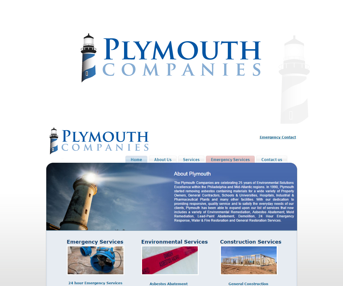 Logo Design by webpagesol for Plymouth Co. | Design #5564906