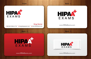 Diseño de Tarjeta de Presentación por Sbss para HIPAA Exams | Diseño: #1535187