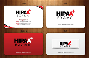 Diseño de Tarjeta de Presentación por Sbss para HIPAA Exams | Diseño: #1535212