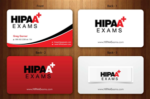 Design de Carte de Visite par Sbss pour HIPAA Exams | Design : #1535232