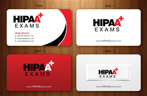 Design de Carte de Visite par Sbss pour HIPAA Exams | Design : #1535236