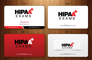 Design de Carte de Visite par Sbss pour HIPAA Exams | Design : #1535240