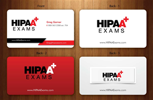 Design de Carte de Visite par Sbss pour HIPAA Exams | Design : #1535244