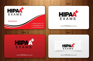 Design de Carte de Visite par Sbss pour HIPAA Exams | Design : #1535246