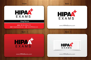 Design de Carte de Visite par Sbss pour HIPAA Exams | Design : #1535248