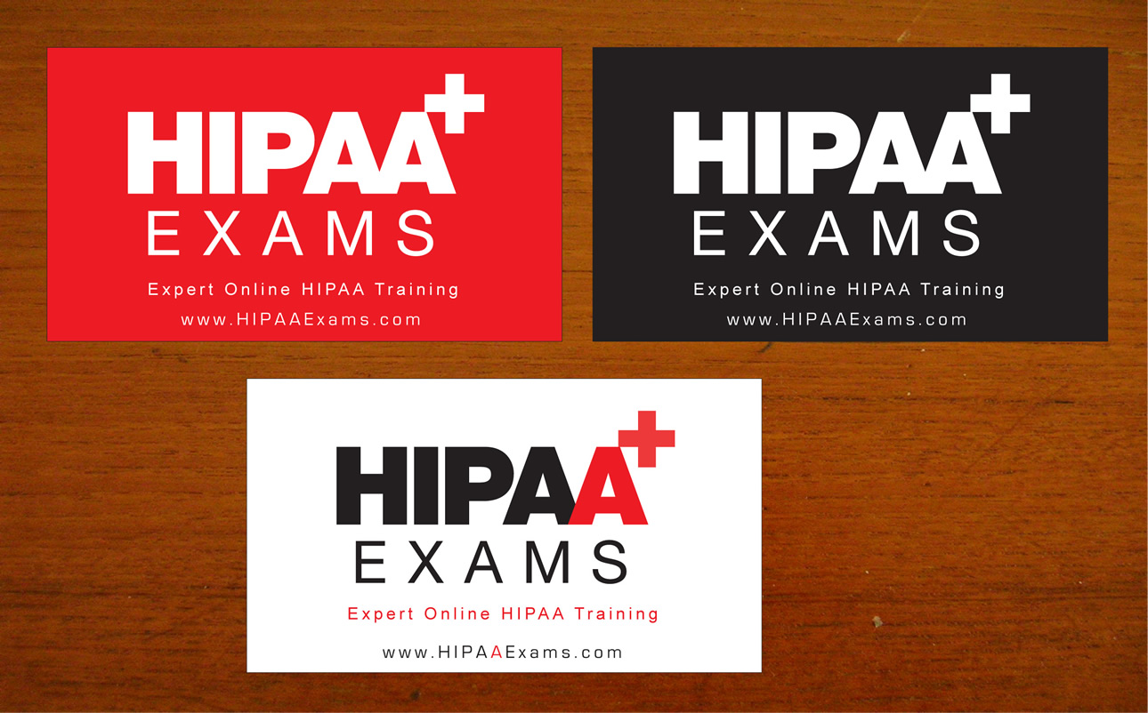 Business Card Design by Sbss for HIPAA Exams | Design #1535411