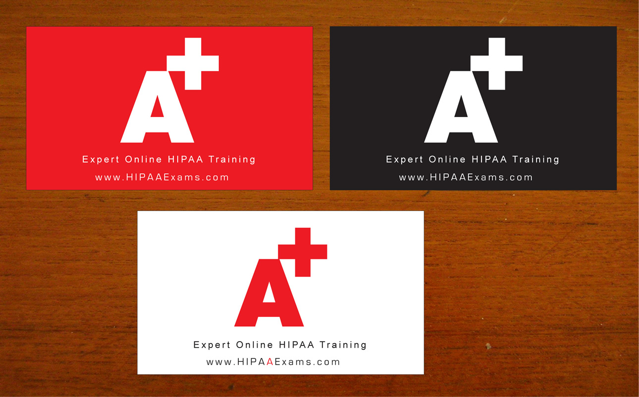 Business Card Design by Sbss for HIPAA Exams | Design #1535413