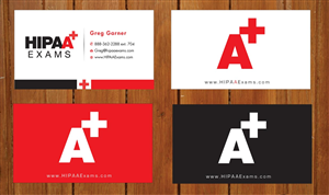 Design de Carte de Visite par Sbss pour HIPAA Exams | Design : #1535420