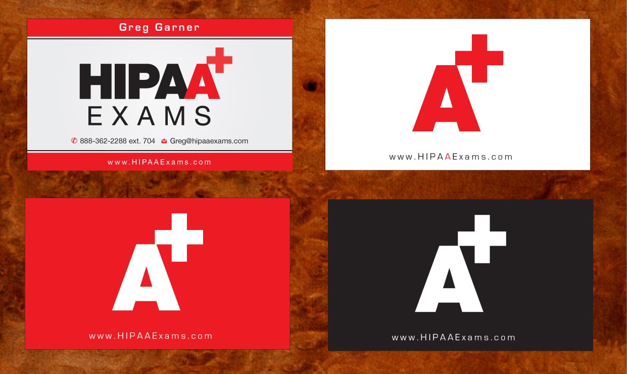 Diseño de Tarjeta de Presentación por Sbss para HIPAA Exams | Diseño #1535430