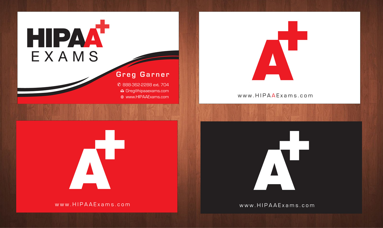 Diseño de Tarjeta de Presentación por Sbss para HIPAA Exams | Diseño #1535433