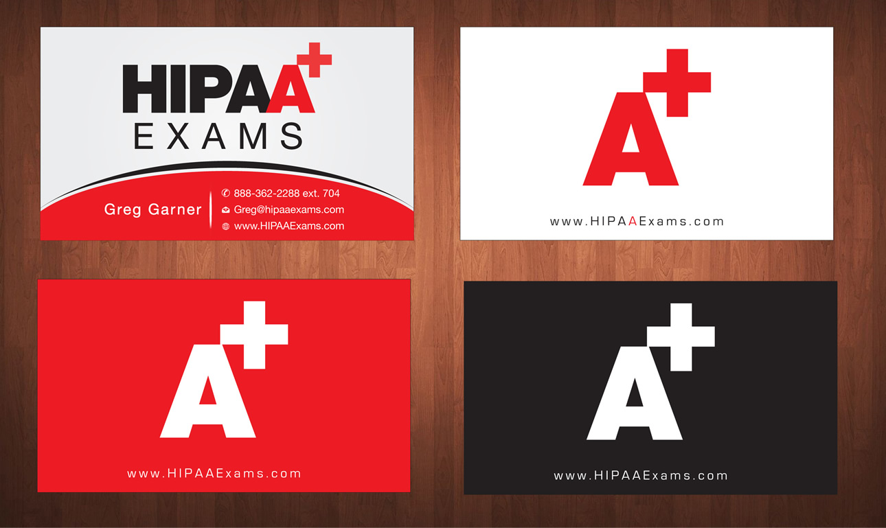 Diseño de Tarjeta de Presentación por Sbss para HIPAA Exams | Diseño #1535438