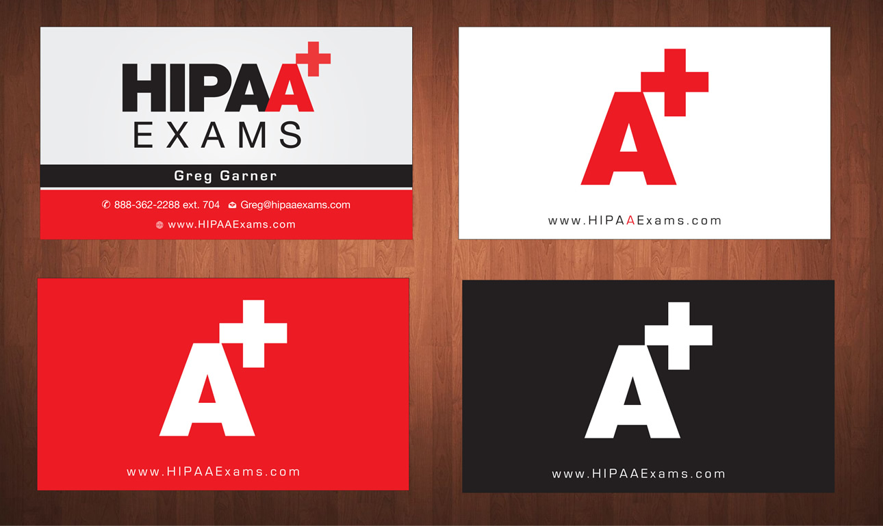 Diseño de Tarjeta de Presentación por Sbss para HIPAA Exams | Diseño #1535440