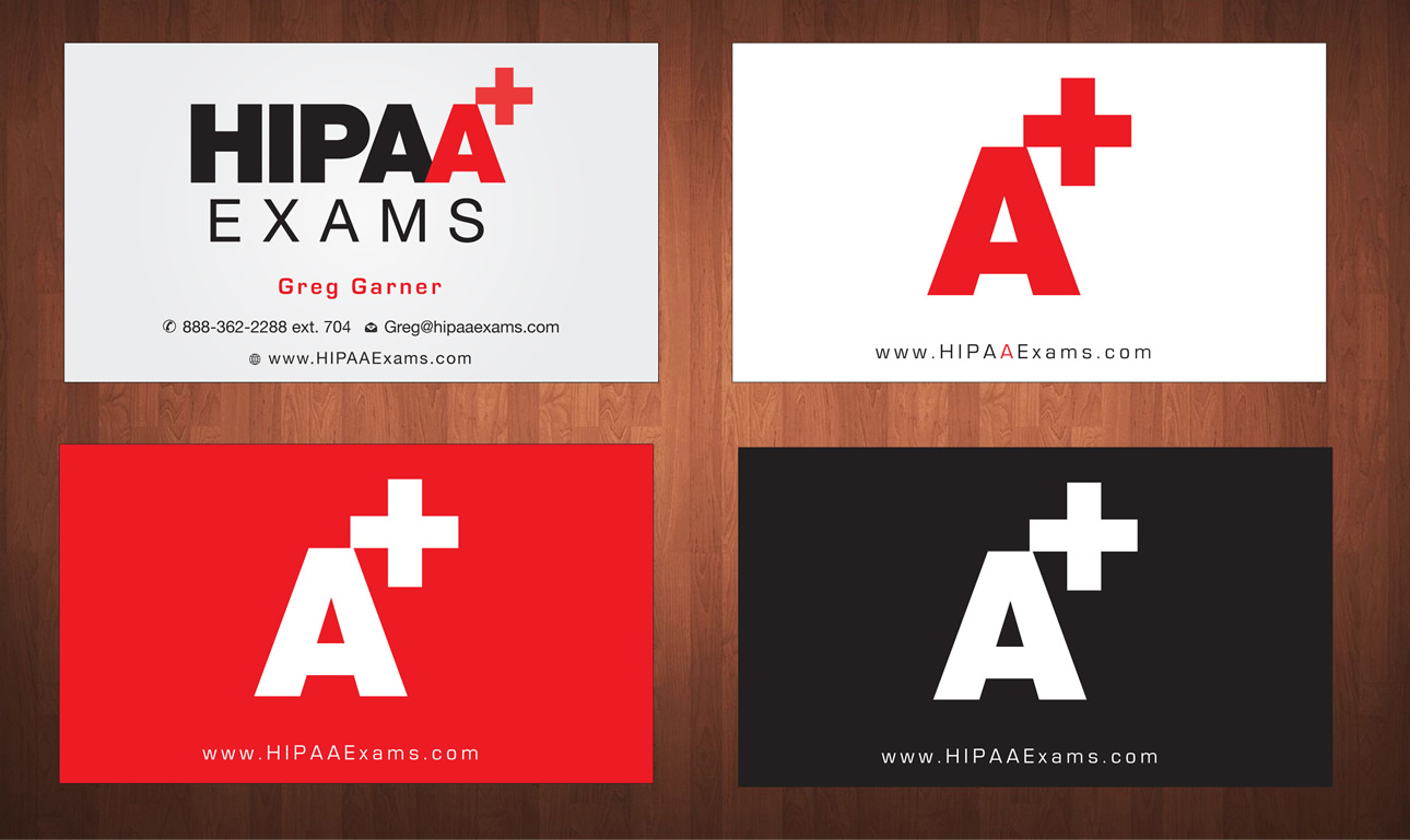 Diseño de Tarjeta de Presentación por Sbss para HIPAA Exams | Diseño #1535454