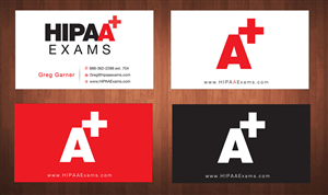 Diseño de Tarjeta de Presentación por Sbss para HIPAA Exams | Diseño: #1535455
