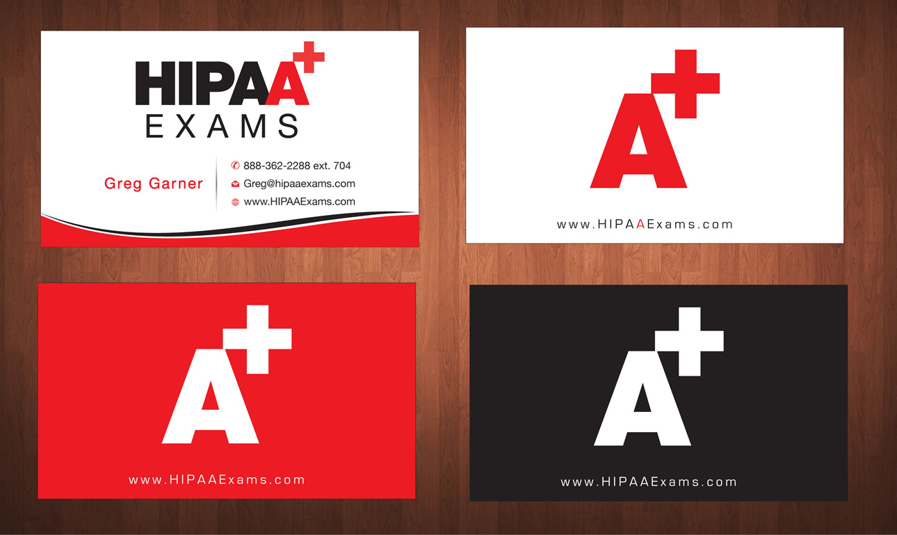 Diseño de Tarjeta de Presentación por Sbss para HIPAA Exams | Diseño #1535456