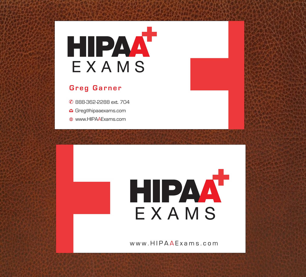 Diseño de Tarjeta de Presentación por Sbss para HIPAA Exams | Diseño #1535458