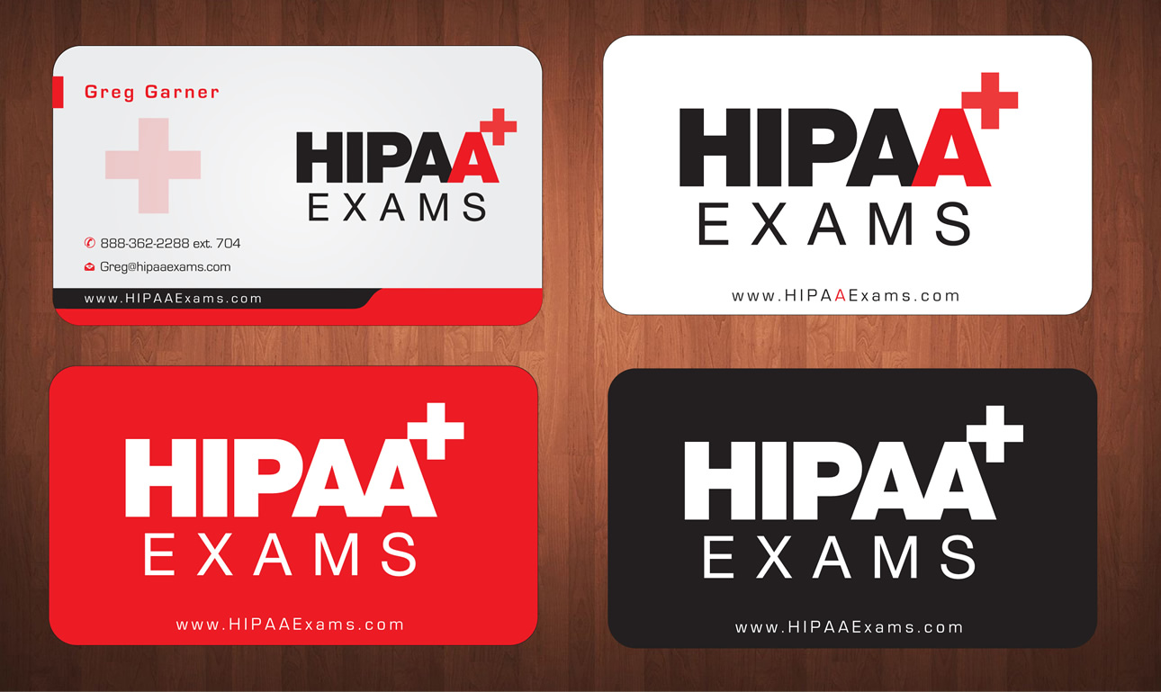 Diseño de Tarjeta de Presentación por Sbss para HIPAA Exams | Diseño #1535464