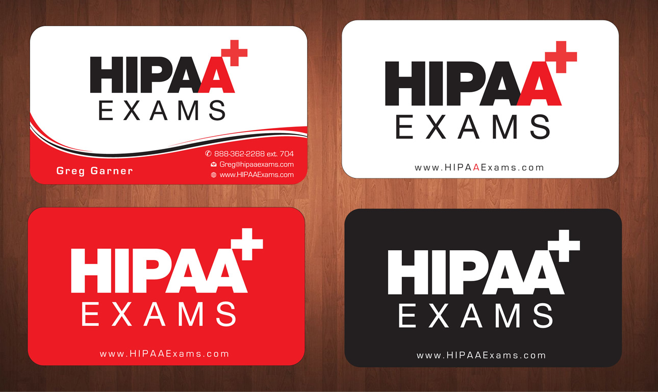 Diseño de Tarjeta de Presentación por Sbss para HIPAA Exams | Diseño #1535491