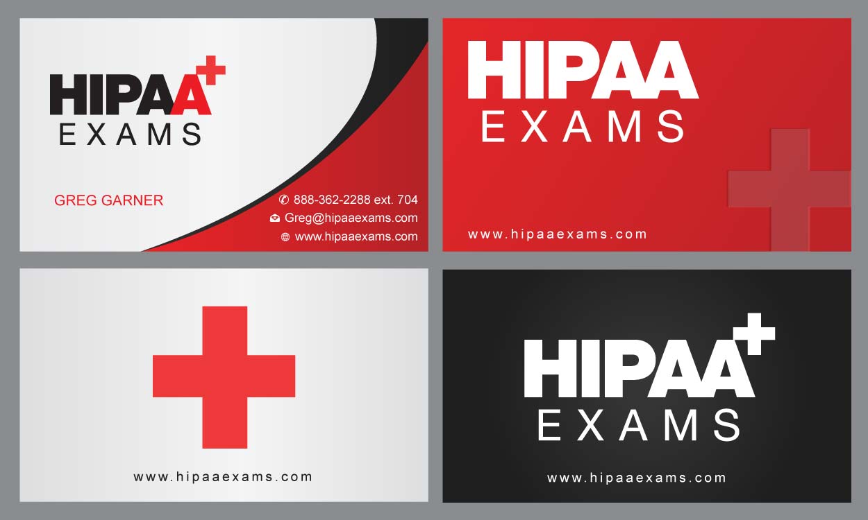 Diseño de Tarjeta de Presentación por Sbss para HIPAA Exams | Diseño #1535510