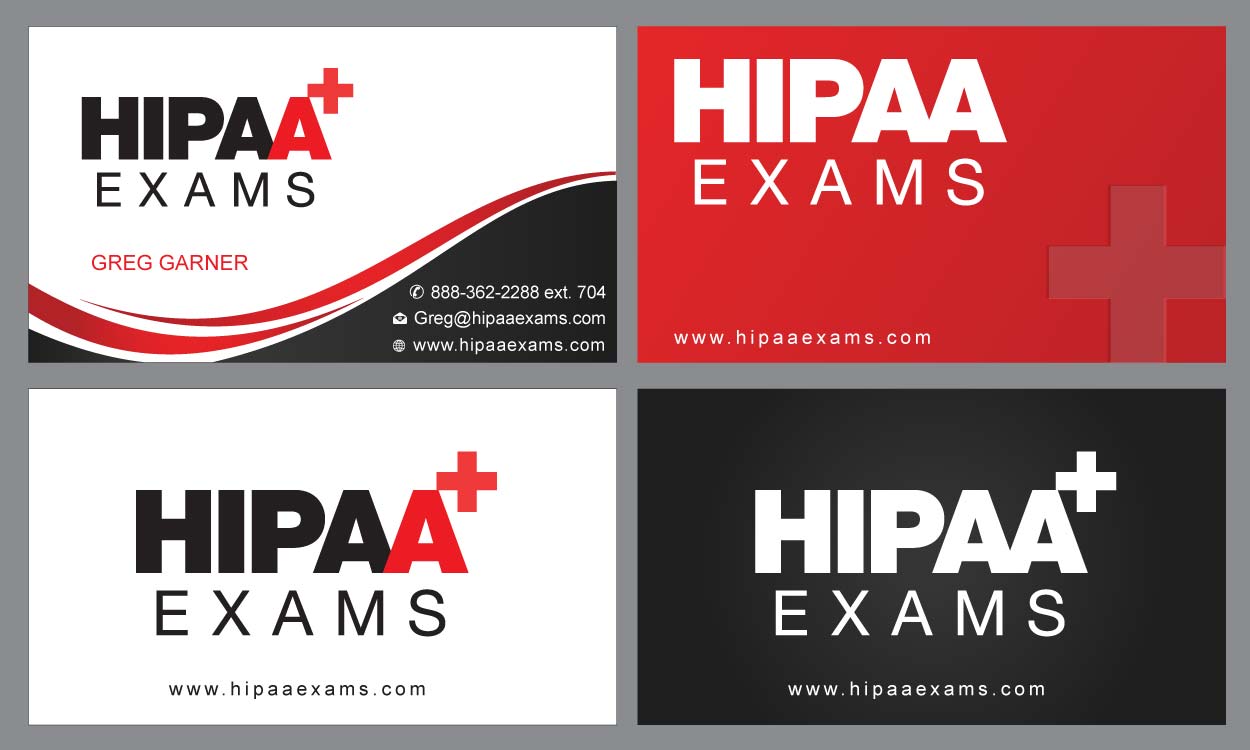 Diseño de Tarjeta de Presentación por Sbss para HIPAA Exams | Diseño #1535513