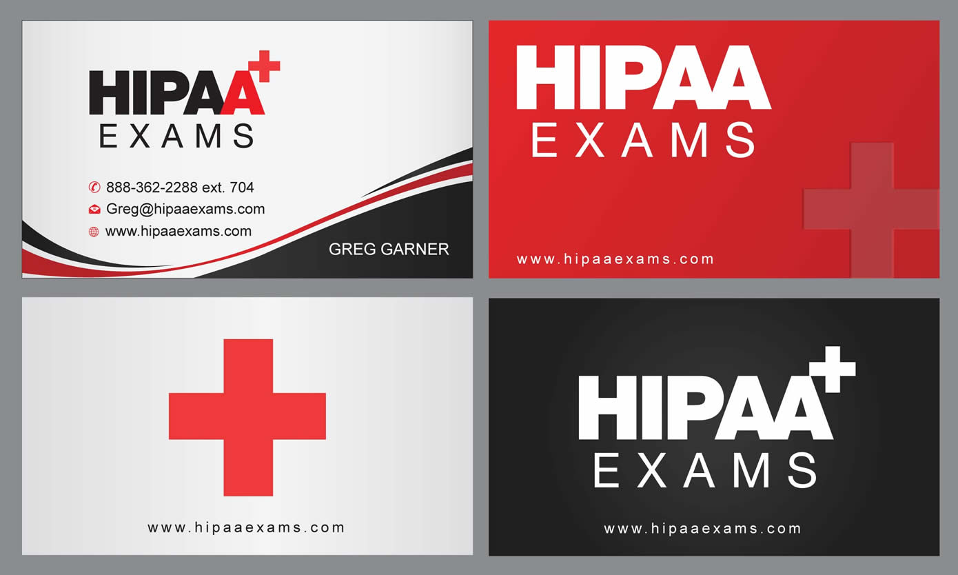 Diseño de Tarjeta de Presentación por Sbss para HIPAA Exams | Diseño #1535517
