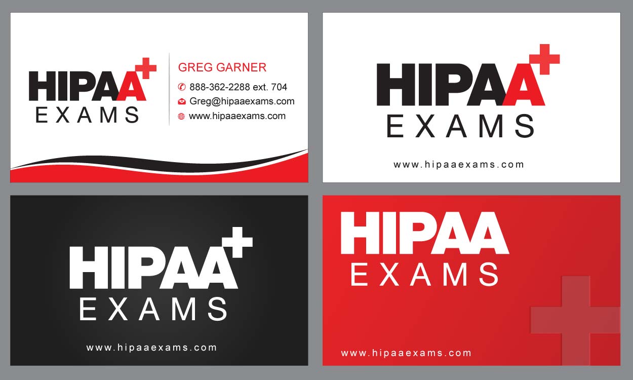 Diseño de Tarjeta de Presentación por Sbss para HIPAA Exams | Diseño #1535521