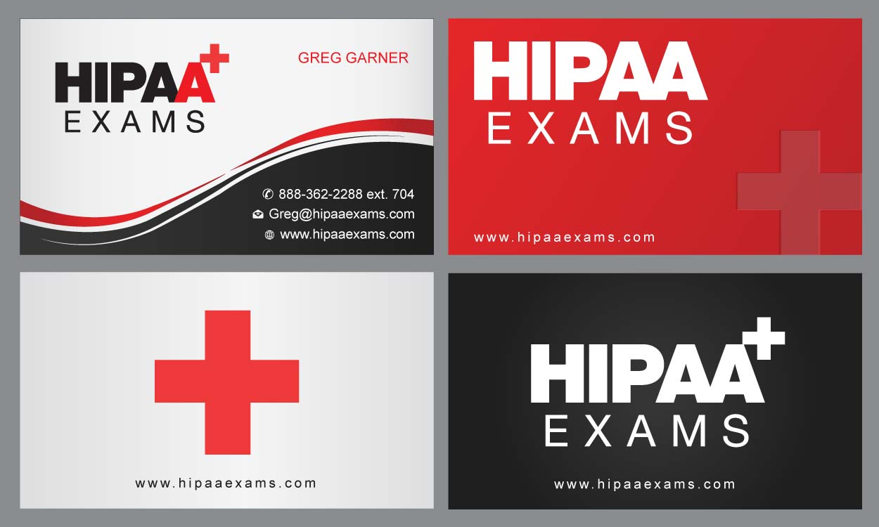 Diseño de Tarjeta de Presentación por Sbss para HIPAA Exams | Diseño #1535523