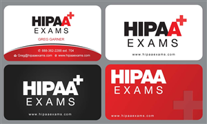 Business Card Design by Sbss for HIPAA Exams | Design: #1535538