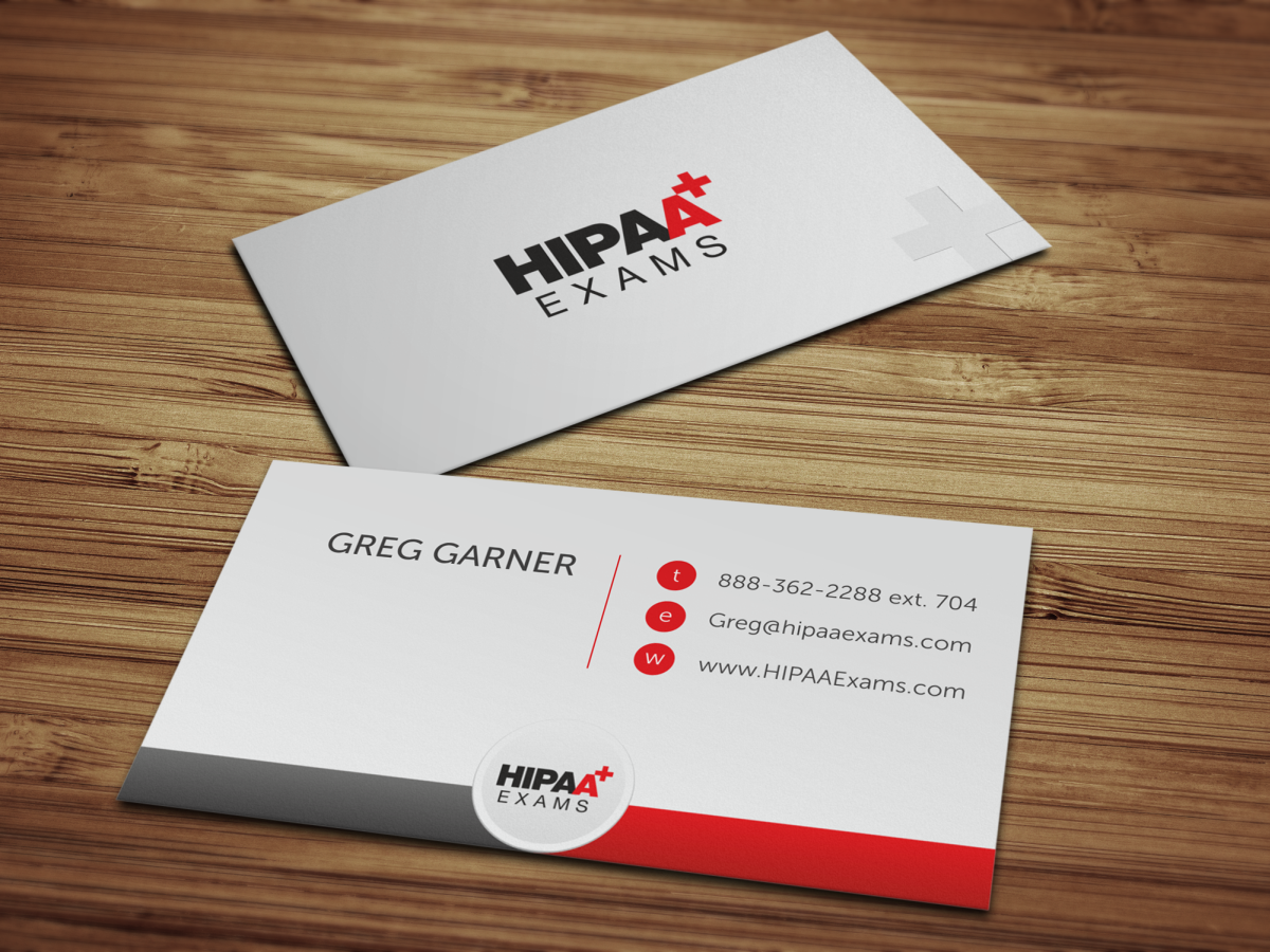 Diseño de Tarjeta de Presentación por HYPdesign para HIPAA Exams | Diseño #1525490