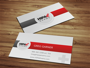 Diseño de Tarjeta de Presentación por HYPdesign para HIPAA Exams | Diseño: #1536520