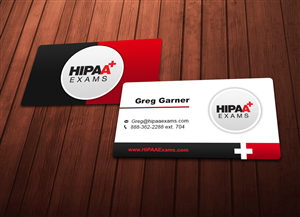 Design de Carte de Visite par Chere pour HIPAA Exams | Design : #1529431