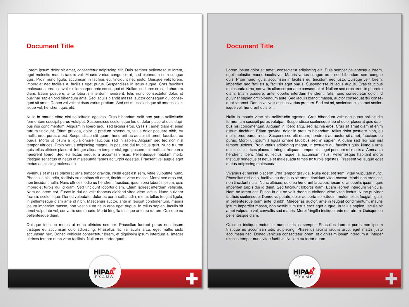 Schreibwaren-Design von beard&coffee für HIPAA Exams | Design #1534147