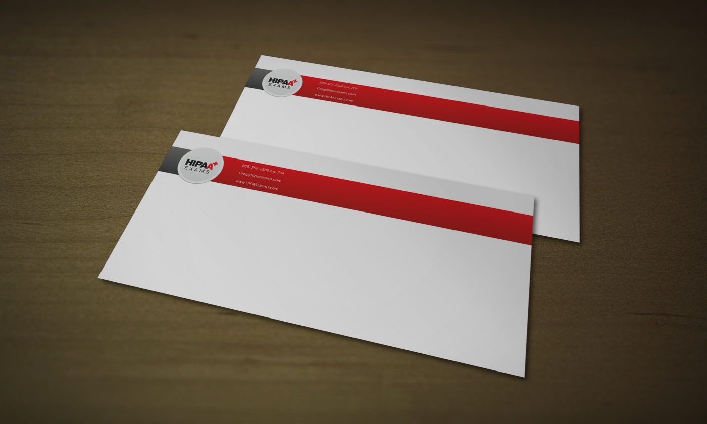 Stationery Design by HYPdesign for HIPAA Exams | Design #1533969
