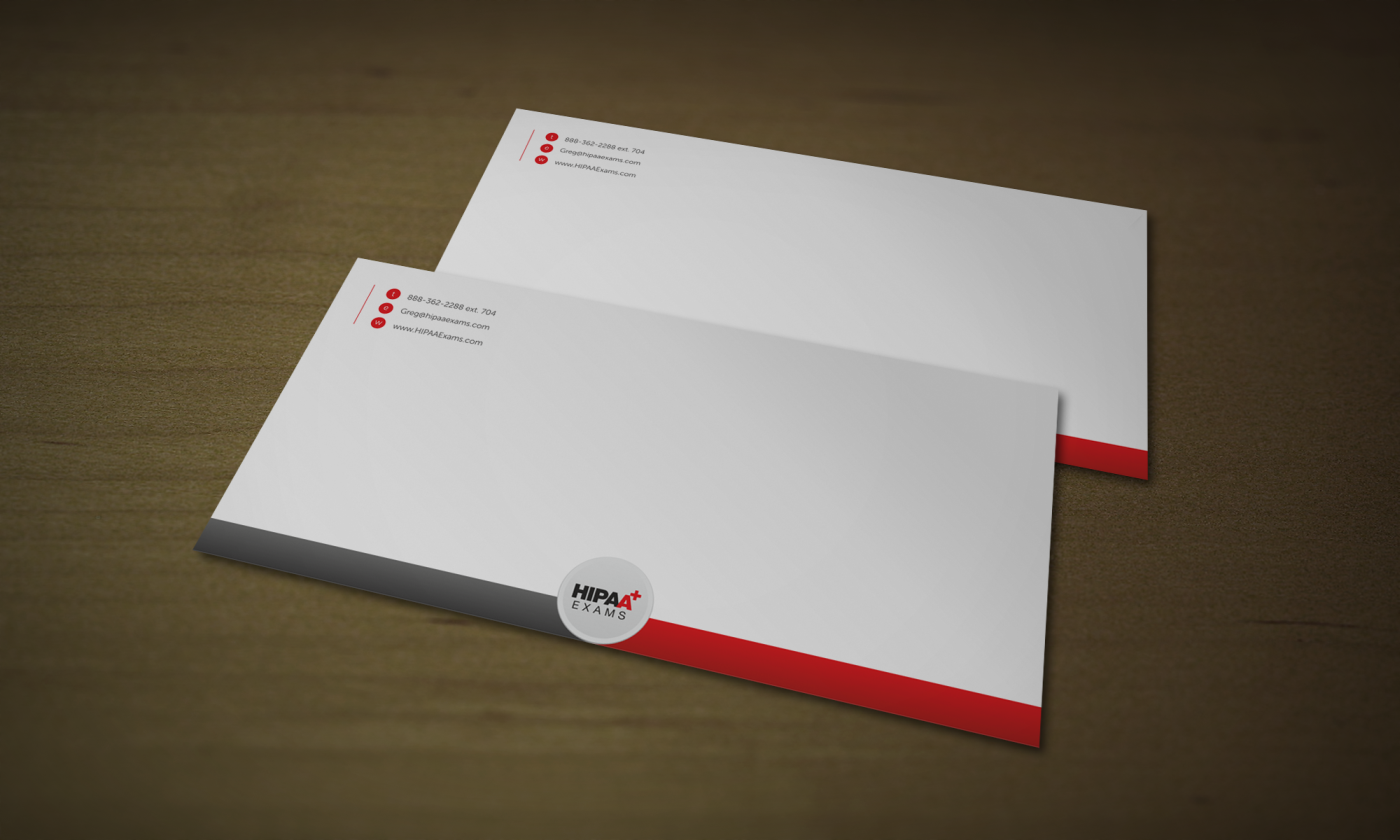 Stationery Design by HYPdesign for HIPAA Exams | Design #1533972