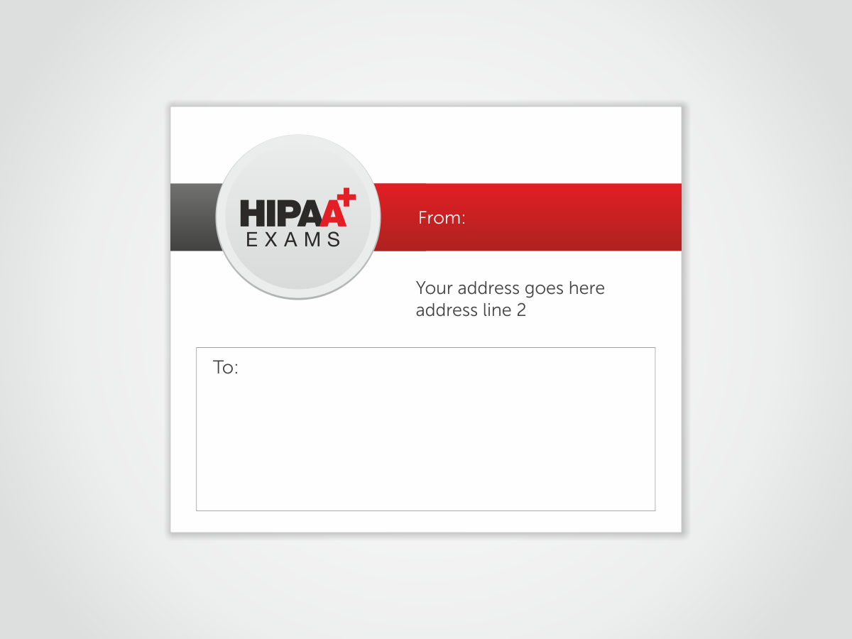 Stationery Design by HYPdesign for HIPAA Exams | Design #1536691