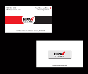 Stationery Design by WholeBranding® for HIPAA Exams | Design: #1526088