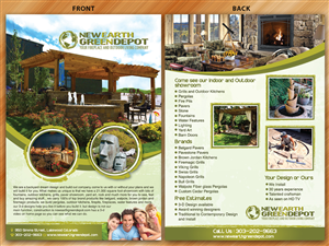 Flyer-Design von Sarmishtha Chattopadhyay_loginchange für newearthgreendepot | Design: #5611606