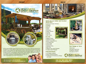 Flyer-Design von Sarmishtha Chattopadhyay_loginchange für newearthgreendepot | Design: #5615947