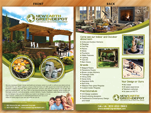 Flyer-Design von Sarmishtha Chattopadhyay_loginchange für newearthgreendepot | Design: #5616088