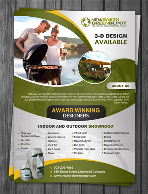 Flyer Design by debdesign for newearthgreendepot | Design #5551541