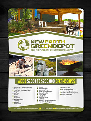 Flyer Design by ESolz Technologies for newearthgreendepot | Design #5544221