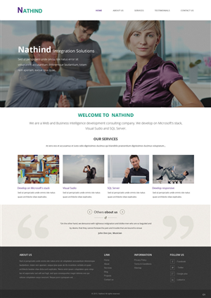 Diseño Web por pb para este proyecto | Diseño: #5551627