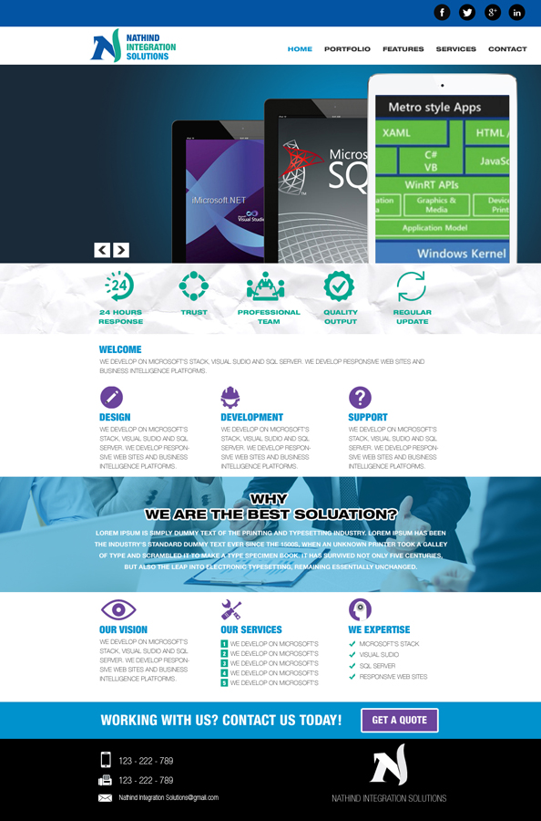 Web Design by Bright Star for this project | Design #5577680