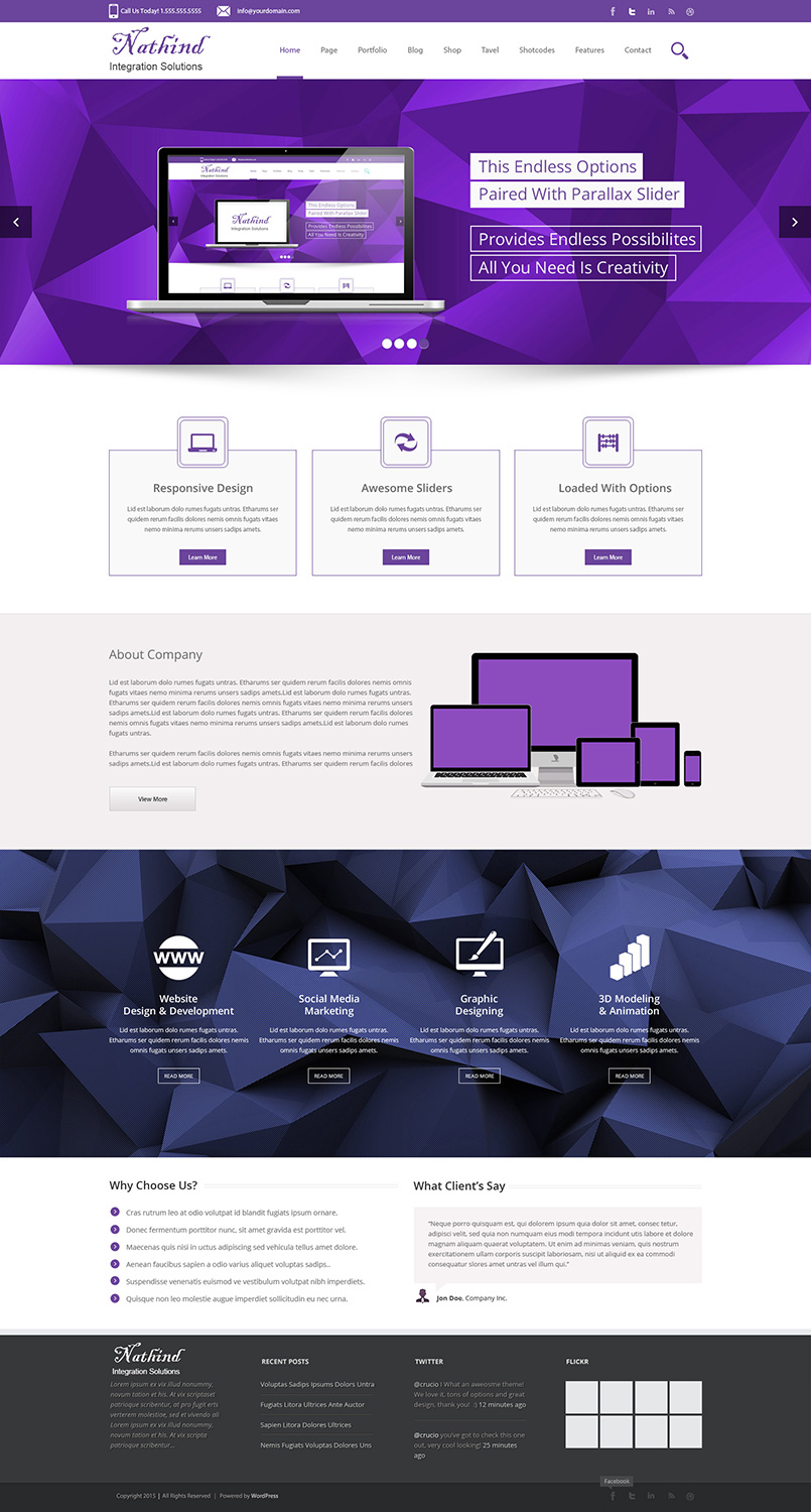 Web Design par iLibart pour ce projet | Design #5552815