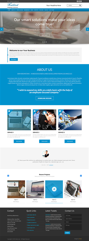 Web Design par iLibart pour ce projet | Design : #5558980